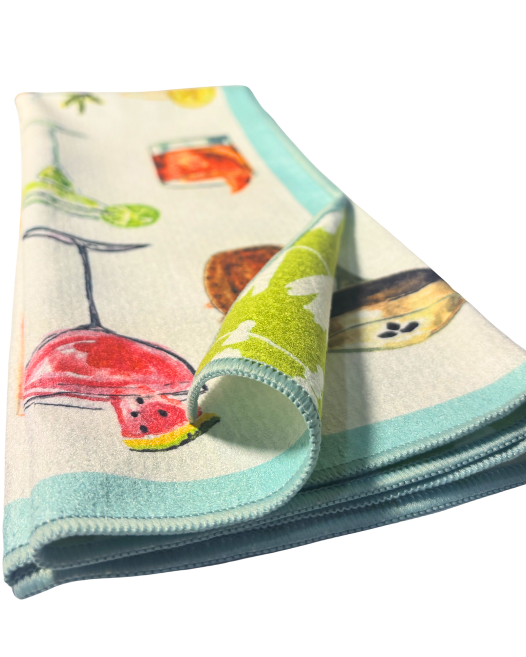 Shaken, Not Stirred Double-Sided Tea Towel