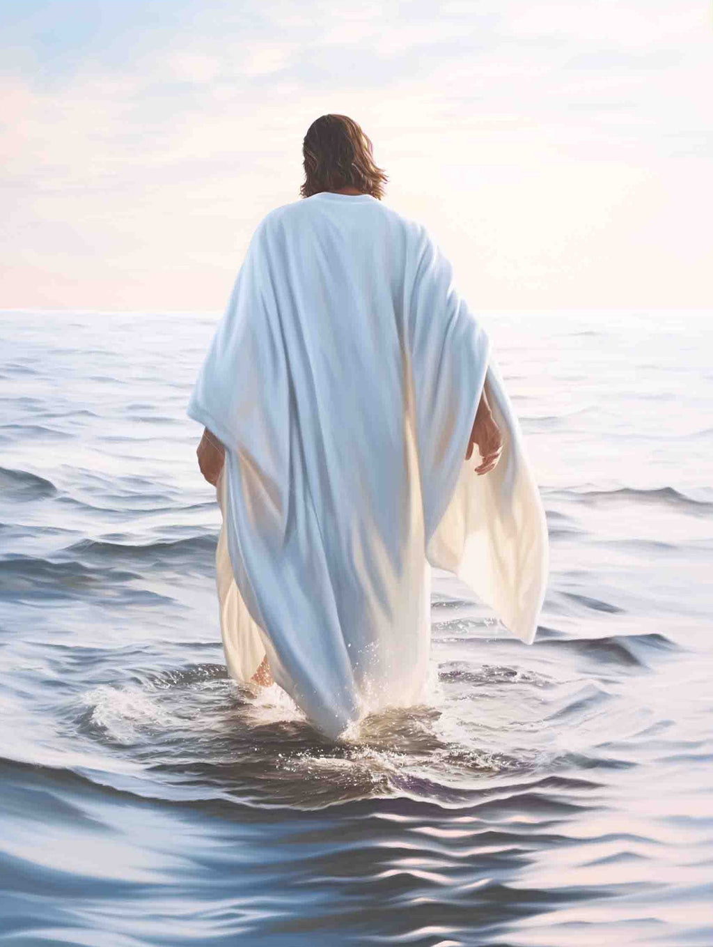 Walking on Water Religious Wall Art
